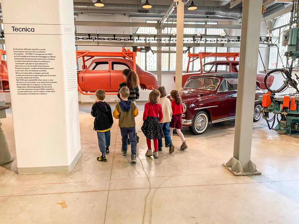 Museo dell’Automobile per i bimbi